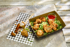 Parmesan chicken bites