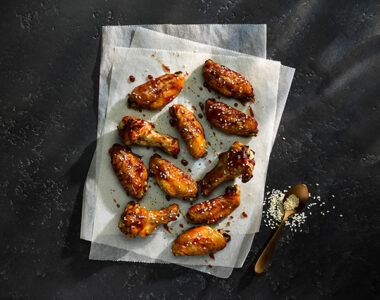 Chicken wings with sauce - Roberts of Port Dinorwic