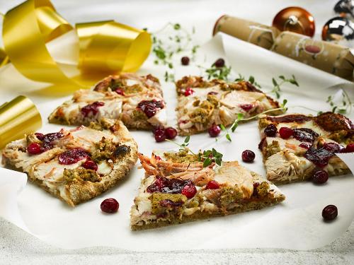 Christmas pizza