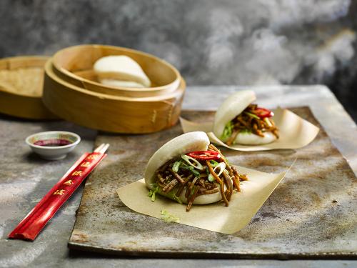 Vegan hoisin duck