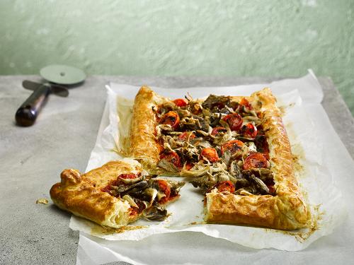 Mushroom galette