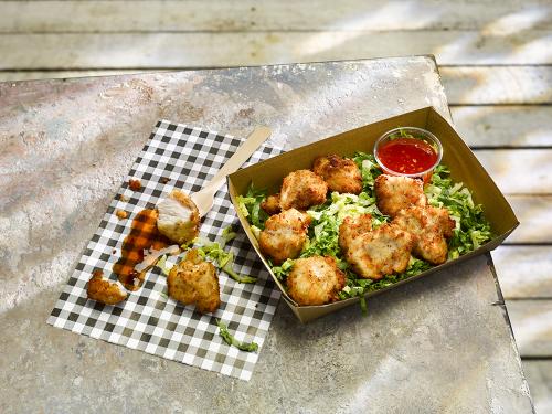 Parmesan chicken bites