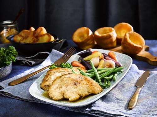 Lions mane mushroom vegan steak