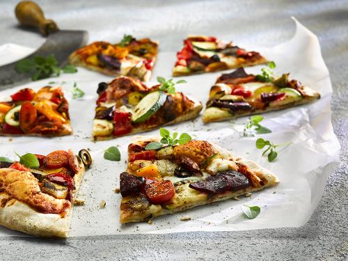 Vegetable pizza